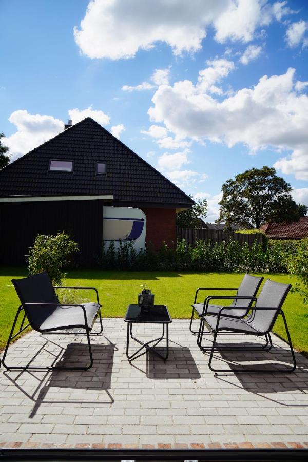 Moderne Ferienwohnung in Nordseenähe  Mildstedt Exterior foto